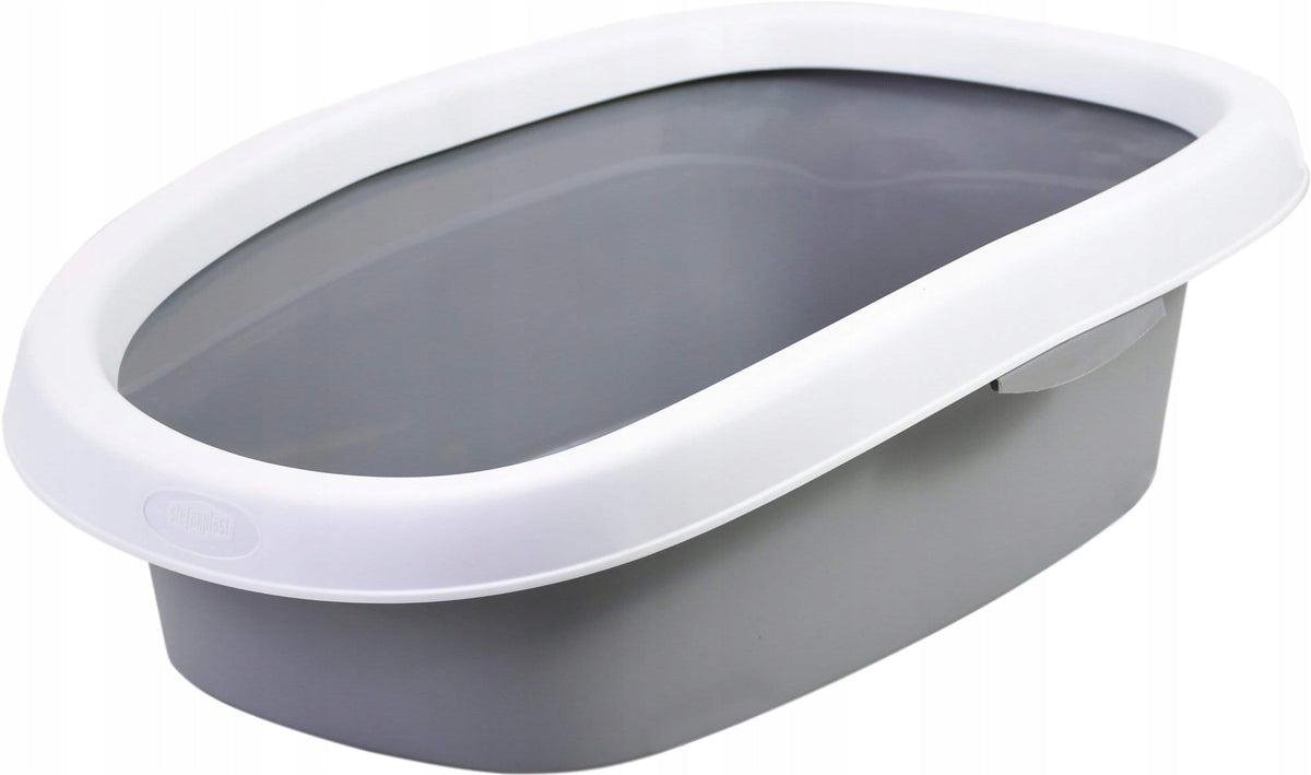 Zolux Sprint 10 Cat Open Cuvette with Frame Grey ROOMY Solid