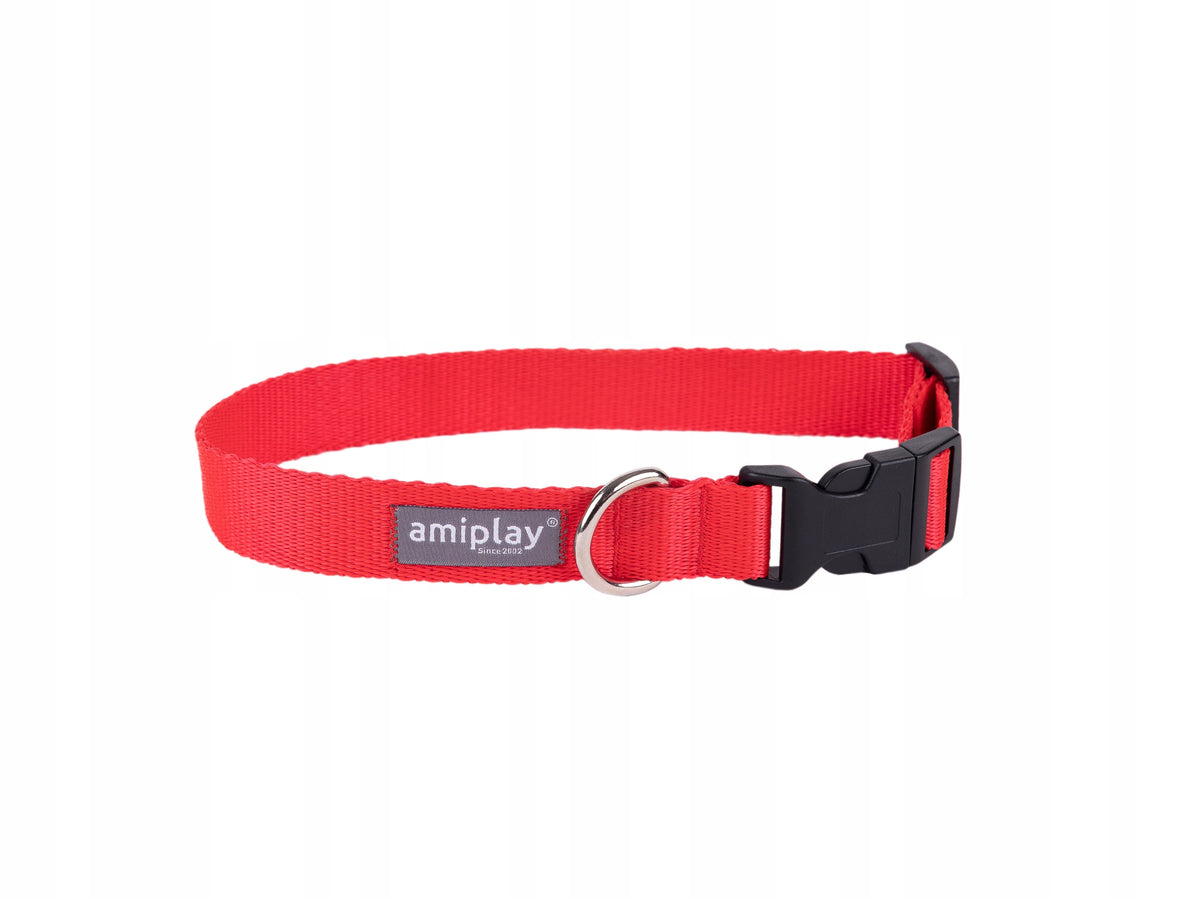 amiplay Adjustable collar Popular S Red
