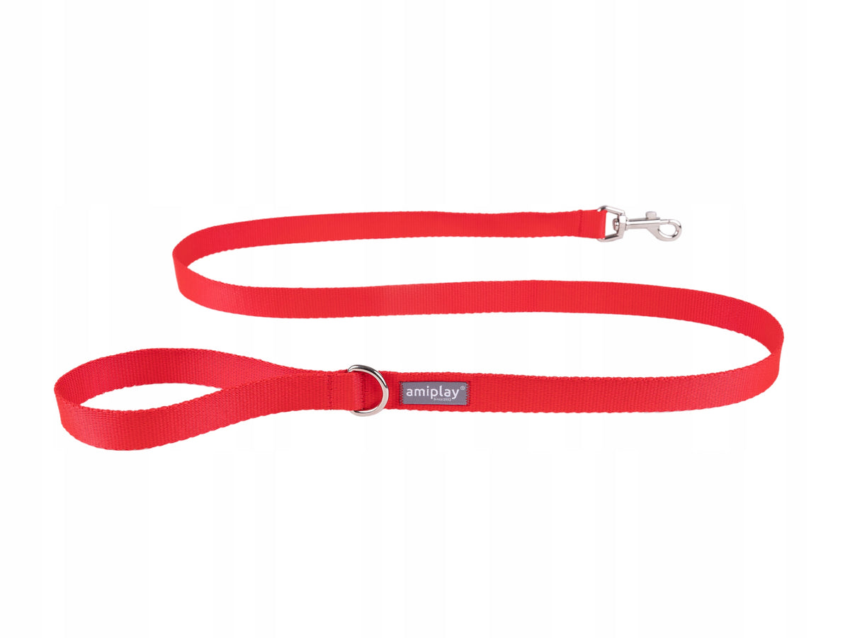 amiplay Classic leash Popular 150cm L Red