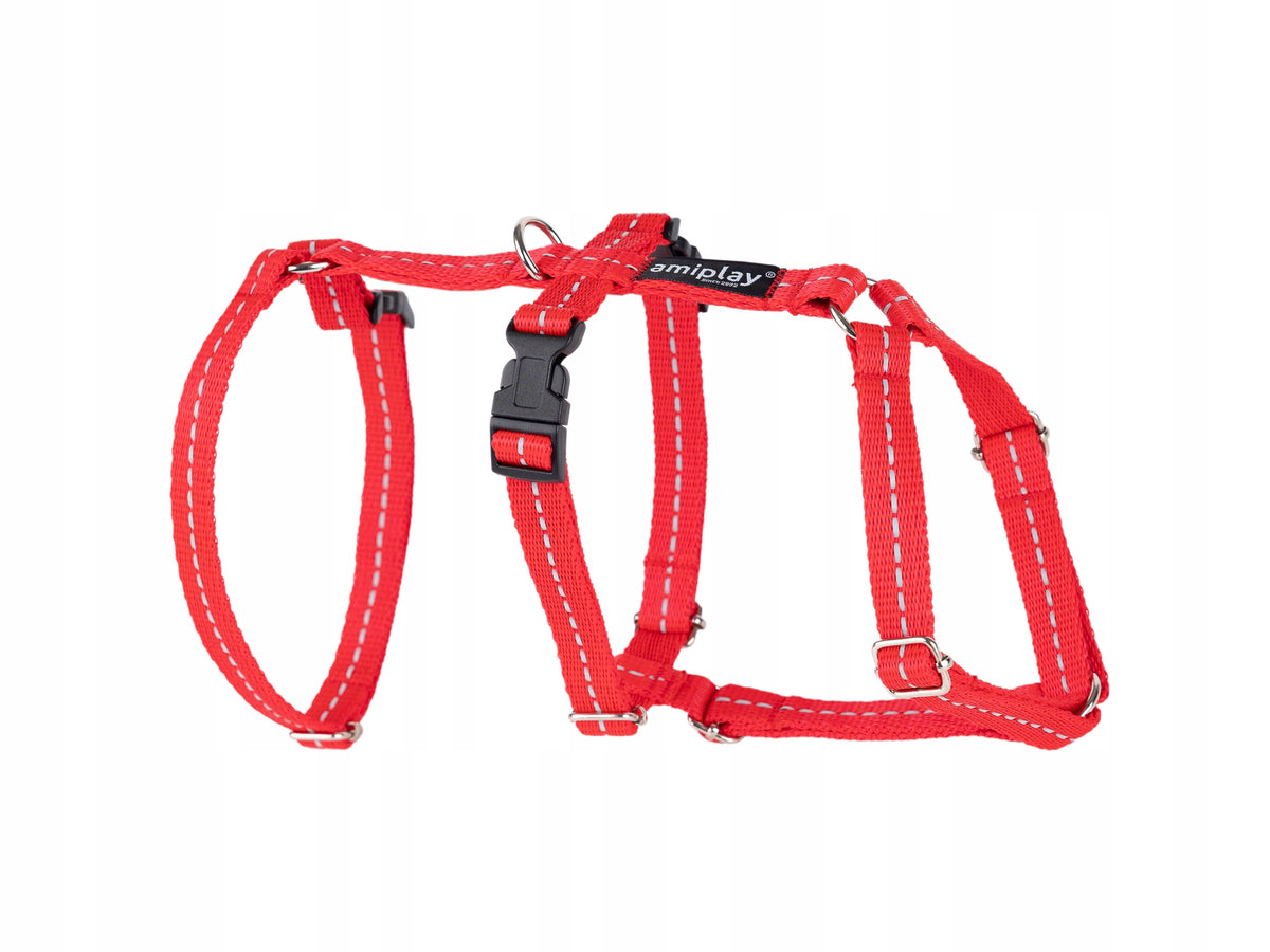 amiplay Reflective Anti-escape Harness Safety Reflective S Red