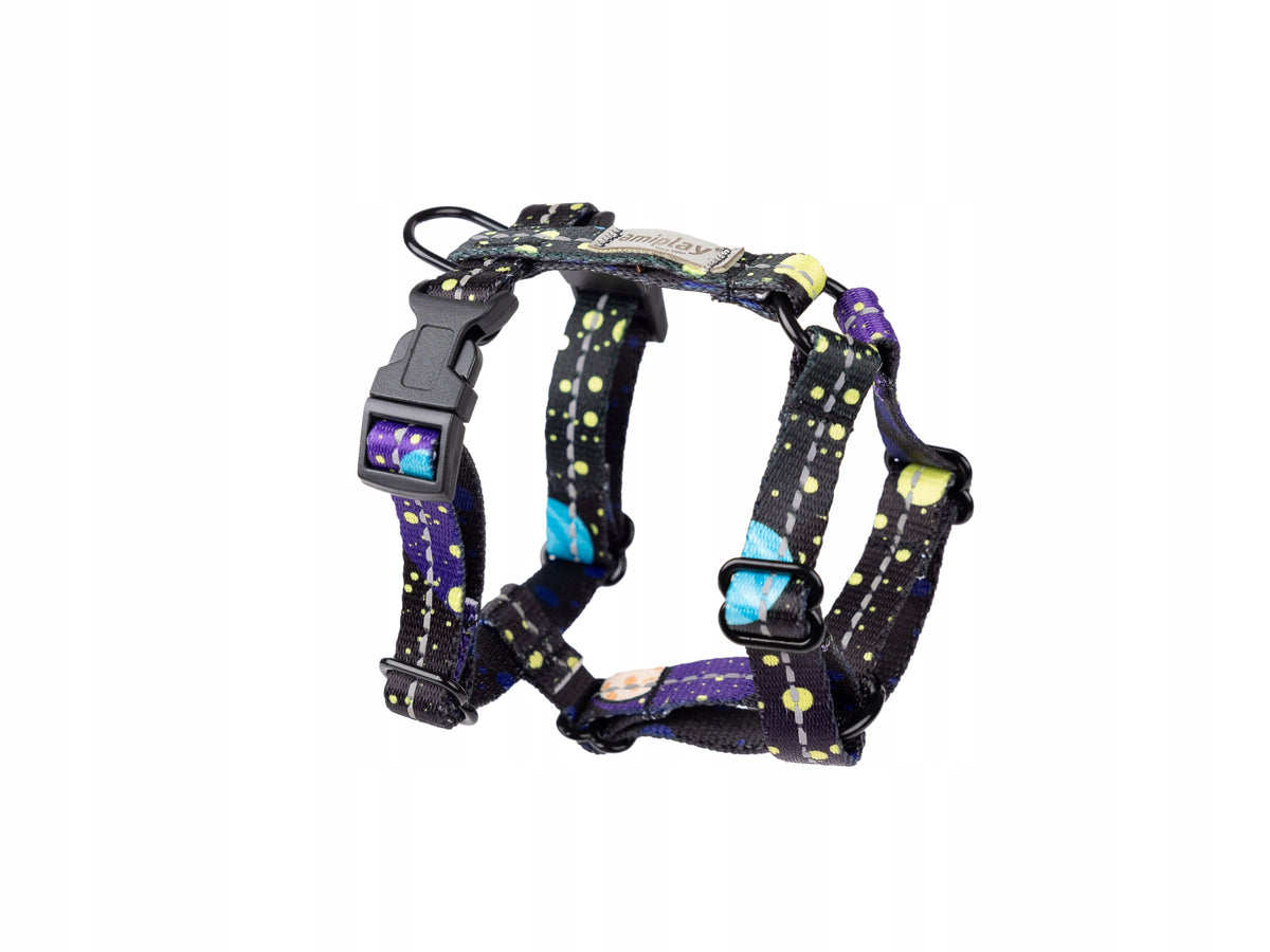 amiplay Reflective Harness Adjustable Guard BeSpace S Milkyway