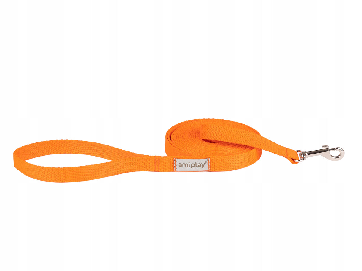 amiplay Training leash Samba L 5m Orange