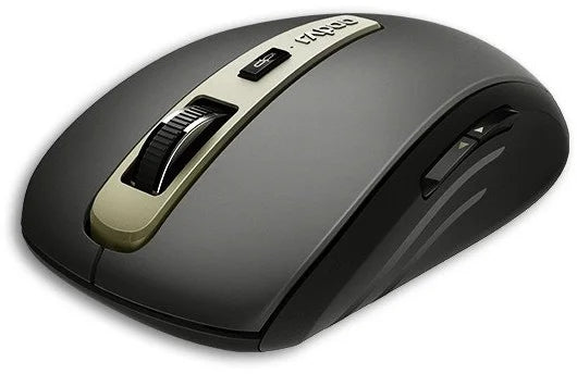 apoo MT350 bezdrátová optická myš, Multi-mode, bezdrát+bluetooth, černá